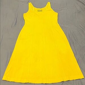Everlane Sunny Yellow Garment Dyed Dress